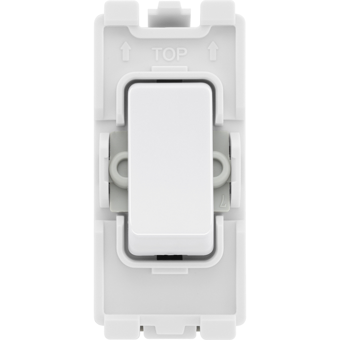 BG Evolve White 20A Intermediate Grid Module RPCDW13