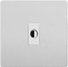 BG Evolve Brushed Steel Flex Outlet PCDBSFLEXW Available from RS Electrical Supplies