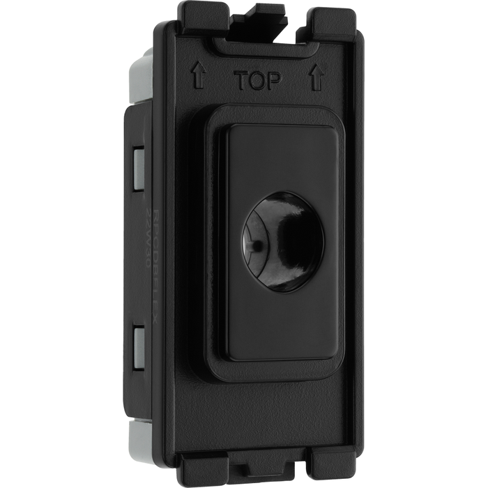 BG Evolve Black Flex Outlet Grid Module RPCDBFLEX