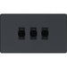 BG Evolve Matt Grey 3G Dimmer Switch PCDMG83B Available from RS Electrical Supplies