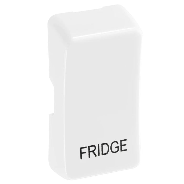 BG Evolve White Engraved Fridge Grid Rocker RRFDPCDW