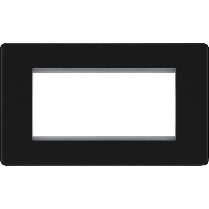 bg-flatplate-screwless-matt-black-4g-euro-plate-ffbemr4-Available-from-RS-Electrical