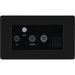 bg-flatplate-screwless-matt-black-triplex-combination-tv-socket-ffb68-Available-from-RS-Electrical