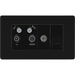 bg-flatplate-screwless-matt-black-quadplex-combination-tv-socket-ffb69-Available-from-RS-Electrical