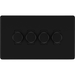 bg-flatplate-screwless-matt-black-4g-dimmer-switch-ffb84-Available-from-RS-Electrical