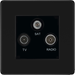 bg-flatplate-screwless-matt-black-tv-fm-sat-socket-ffb67-Available-from-RS-Electrical