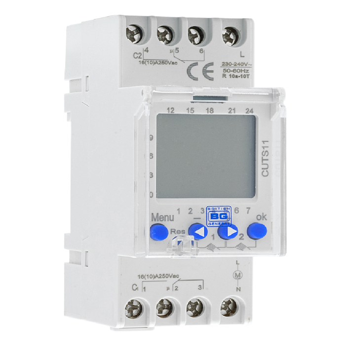 BG Fortress Digital Timer 2 Channels CUTS11 Available from RS Electrical Supplies