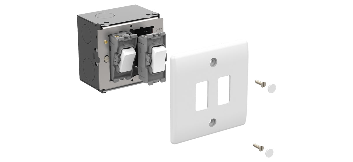 BG Electrical grid components available from RS Electrical