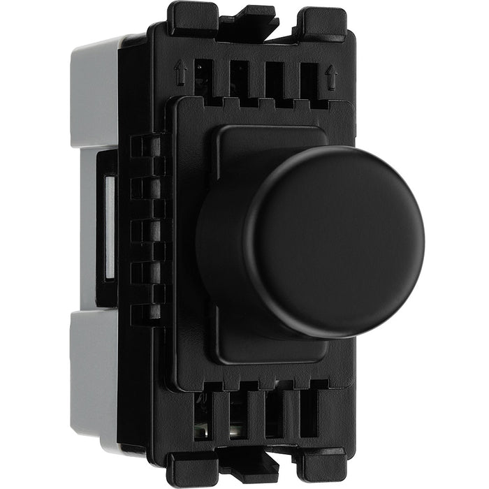 BG Matt Black Dimmer Grid Switch RFBDTR