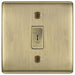 BG Nexus Metal Antique Brass Emergency Key Switch NAB12EL Available from RS Electrical Supplies