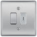 BG Nexus Metal Brushed Steel 2W & Emergency Key Switch NBS42ELAvailable from RS Electrical