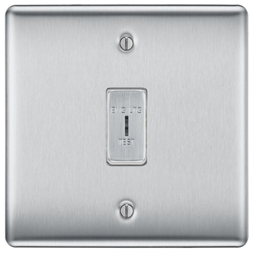 BG Nexus Metal Brushed Steel Emergency Key Switch NBS12ELAvailable from RS Electrical