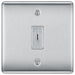 BG Nexus Metal Brushed Steel Emergency Key Switch NBS12ELAvailable from RS Electrical