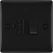 bg-nexus-metal-matt-black-13a-switched-spur-neon-nfb52-Available-from-RS-Electrical