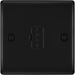 bg-nexus-metal-matt-black-13a-unswitched-spur-nfb54-Available-from-RS-Electrical