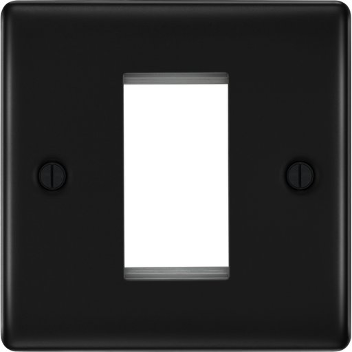 bg-nexus-metal-matt-black-1g-euro-plate-nfbems1-Available-from-RS-Electrical