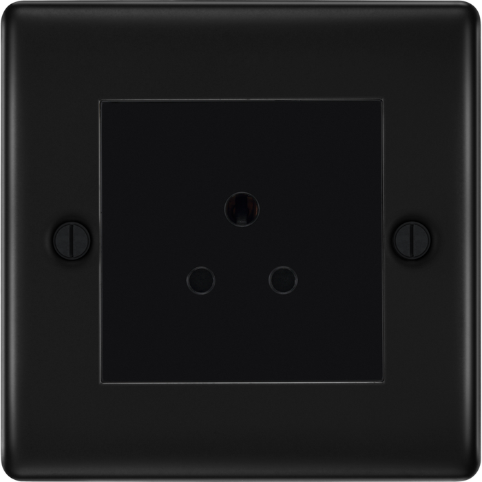 bg nexus metal matt black 2a unswitched socket nfb28mb Available from RS Electrical