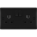 bg-nexus-metal-matt-black-13a-double-socket-nfb22b-Available-from-RS-Electrical