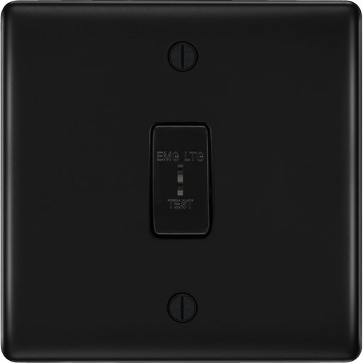 bg-nexus-metal-matt-black-emergency-key-switch-nfb12el-available-from-RS-Electrical