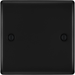 bg-nexus-metal-matt-black-single-blank-plate-nfb94-Available-from-RS-Electrical