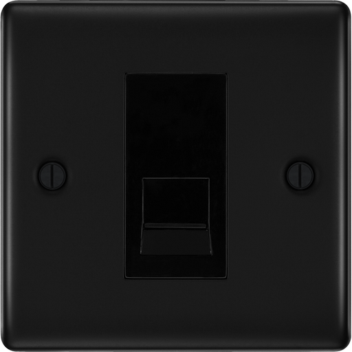 bg-nexus-metal-matt-black-master-telephone-socket-nfbbtm1-Available-from-RS-Electrical