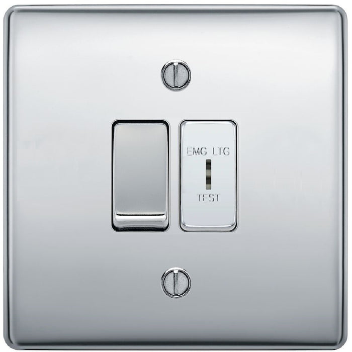 BG Nexus Metal Polished Chrome 2W & Emergency Key Switch NPC42EL