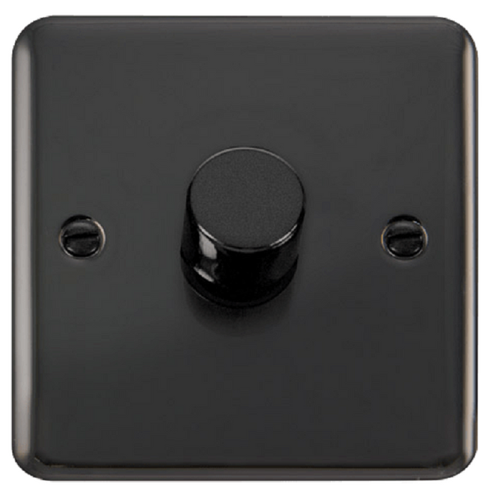 Click Deco Plus Black Nickel 1G LED Dimmer Switch DPBN161