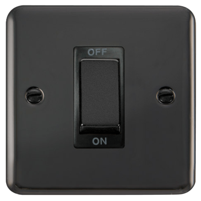 Click Deco Plus Black Nickel 45A Cooker Switch DPBN500BK