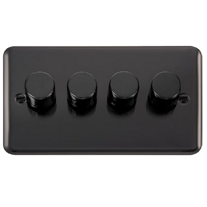 Click Deco Plus Black Nickel 4G LED Dimmer Switch DPBN164