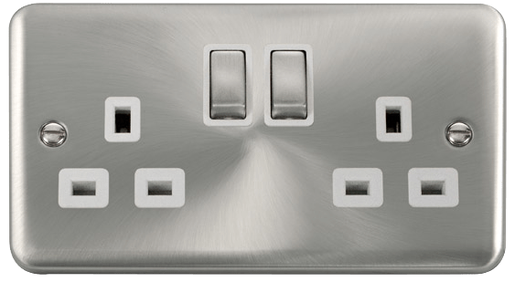 Click Deco Plus Satin Chrome White