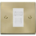 Click Deco Satin Brass Cat6 Data Socket VPSBRJ456WH Available from RS Electrical Supplies