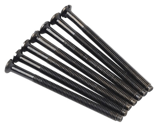 Click Essential Black Nickel 50mm Screws 10 Pack SP650BN Available from RS Electrical Supplies