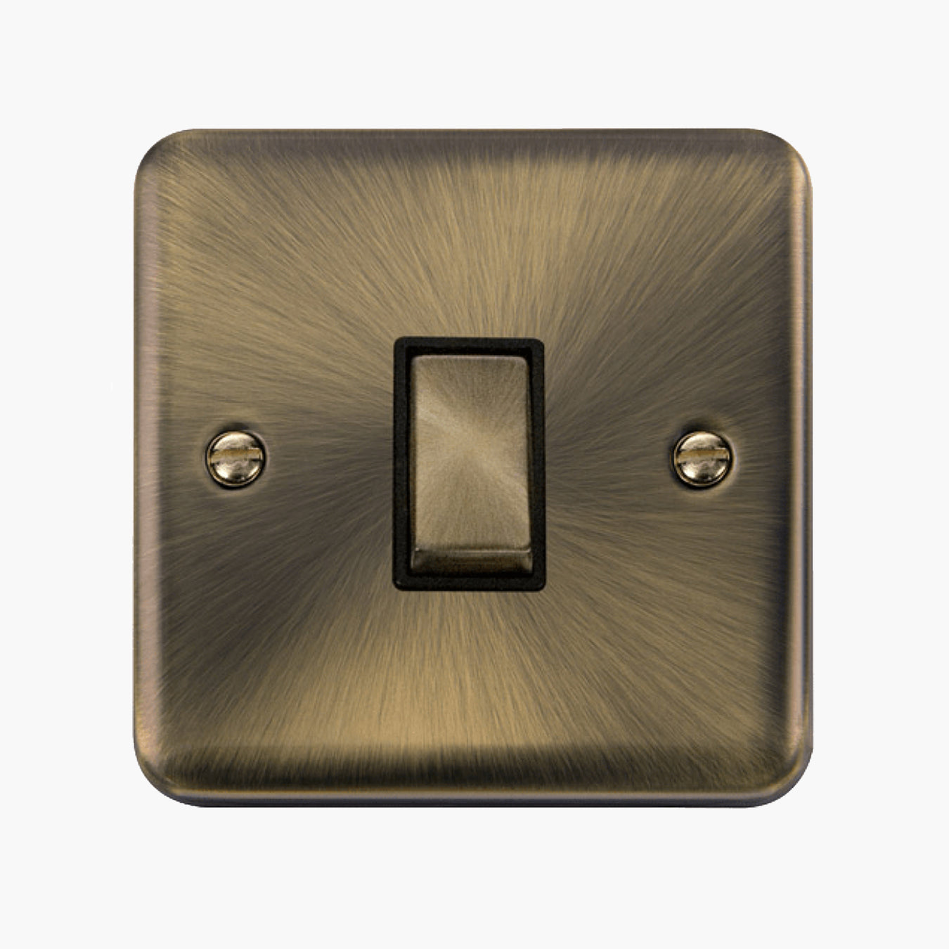 Click Deco Plus Antique Brass intermediate switches available from RS Electrical Supplies