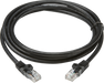 Knightsbridge Black 1 meter UTP CAT6 Networking Cable NETC61M available from RS Electrical Supplies