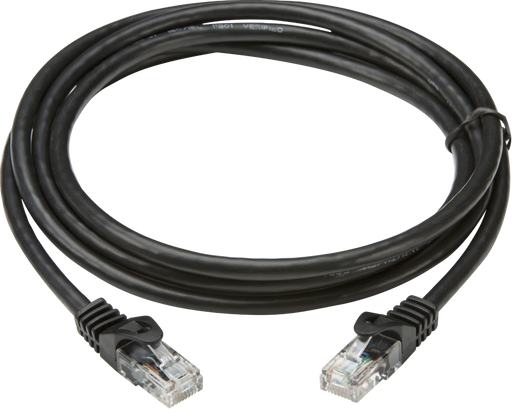 Knightsbridge Black 5 meter UTP CAT6 Networking Cable NETC65M available from RS Electrical Supplies