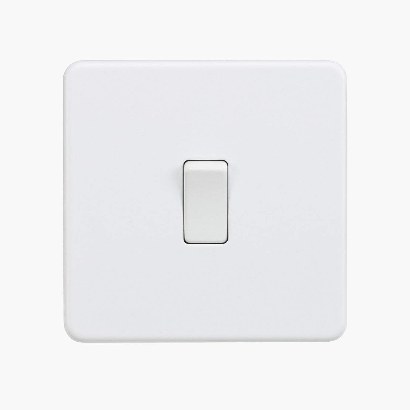 Knightsbridge Screwless White metal Intermediate switches available from RS Electrical Supplies