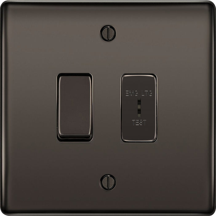 BG Nexus Metal Black Nickel 2W & Emergency Key Switch NBN42EL