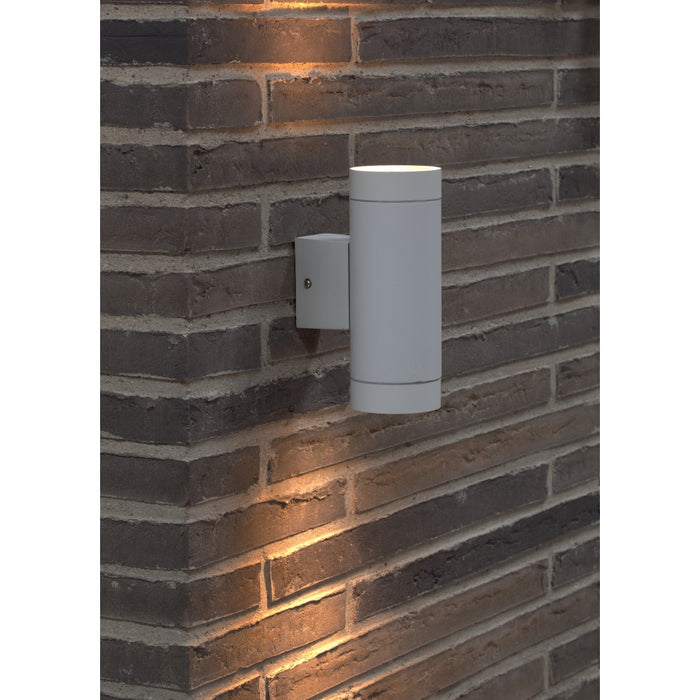 Nordlux Tin Maxi White Double Outdoor Wall Light 21519901