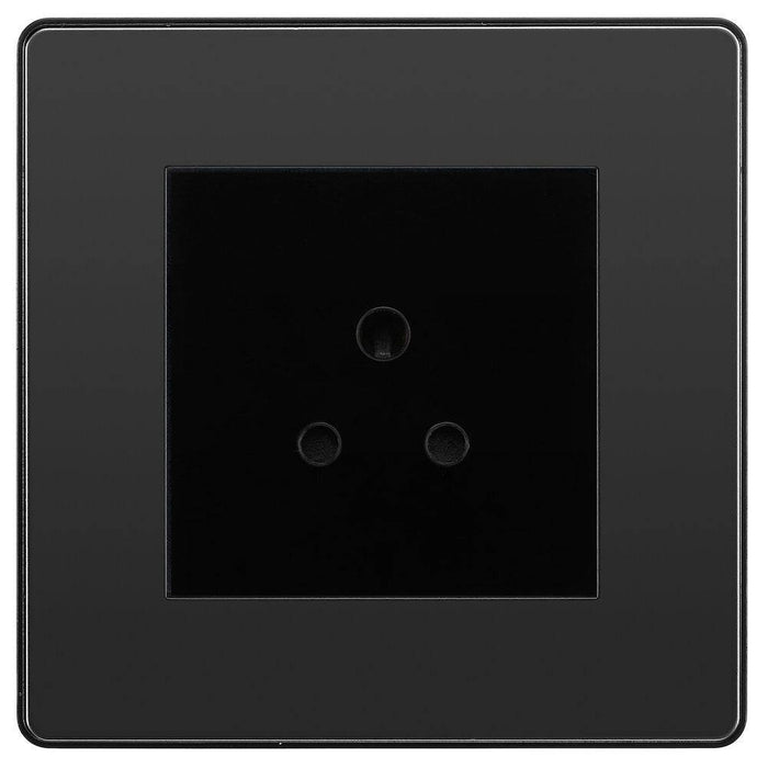 BG Evolve Black Chrome 2A Unswitched Socket PCDBC2AUSSB Available from RS Electrical Supplies