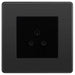 BG Evolve Black Chrome 2A Unswitched Socket PCDBC2AUSSB Available from RS Electrical Supplies