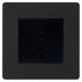 BG Evolve Matt Black 2A Unswitched Socket PCDMB2AUSSB Available from RS Electrical Supplies