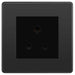 BG Evolve Black Chrome 5A Unswitched Socket PCDBC5AUSSB Available from RS Electrical Supplies