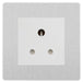 BG Evolve Brushed Steel 5A Unswitched Socket PCDBS5AUSSW Available from RS Electrical Supplies