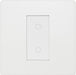 BG Evolve Pearl White 1G  Master Touch Dimmer Switch PCDCLTDM1W Available from RS Electrical Supplies