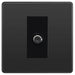 BG Evolve Black Chrome Satellite Socket PCDBC61B Available from RS Electrical Supplies