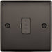 BG Nexus Metal Black Nickel 13A Unswitched Spur NBN54 Available from RS Electrical Supplies