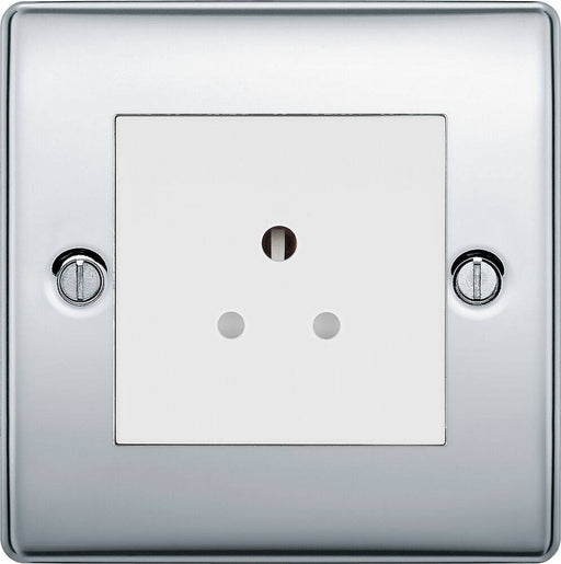 BG Nexus Metal Polished Chrome 2A Unswitched Socket NPC28W Available from RS Electrical Supplies