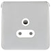 Schneider Lisse Deco Polished Chrome 5A Unswitched Socket GGBL3080WPCAvailable from RS Electrical Supplies