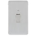 Schneider Lisse Deco Polished Chrome 50A DP Control Switch With Neon GGBL4021WPCAvailable from RS Electrical Supplies