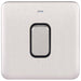 Schneider Lisse Deco Stainless Steel 50A DP Control Switch With Neon GGBL4011BSSAvailable from RS Electrical 